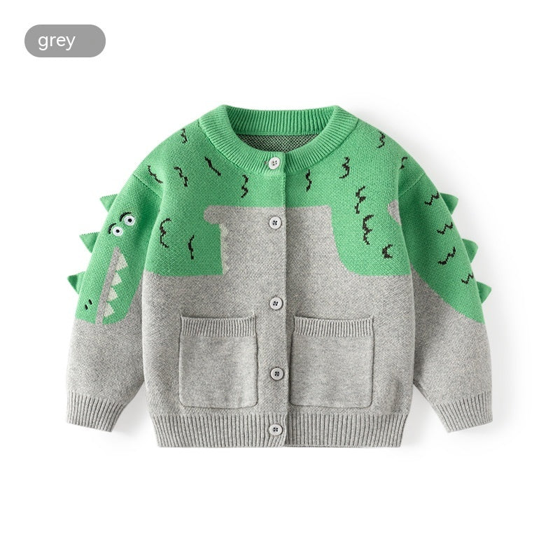 Gator Knitted Boys' Sweater