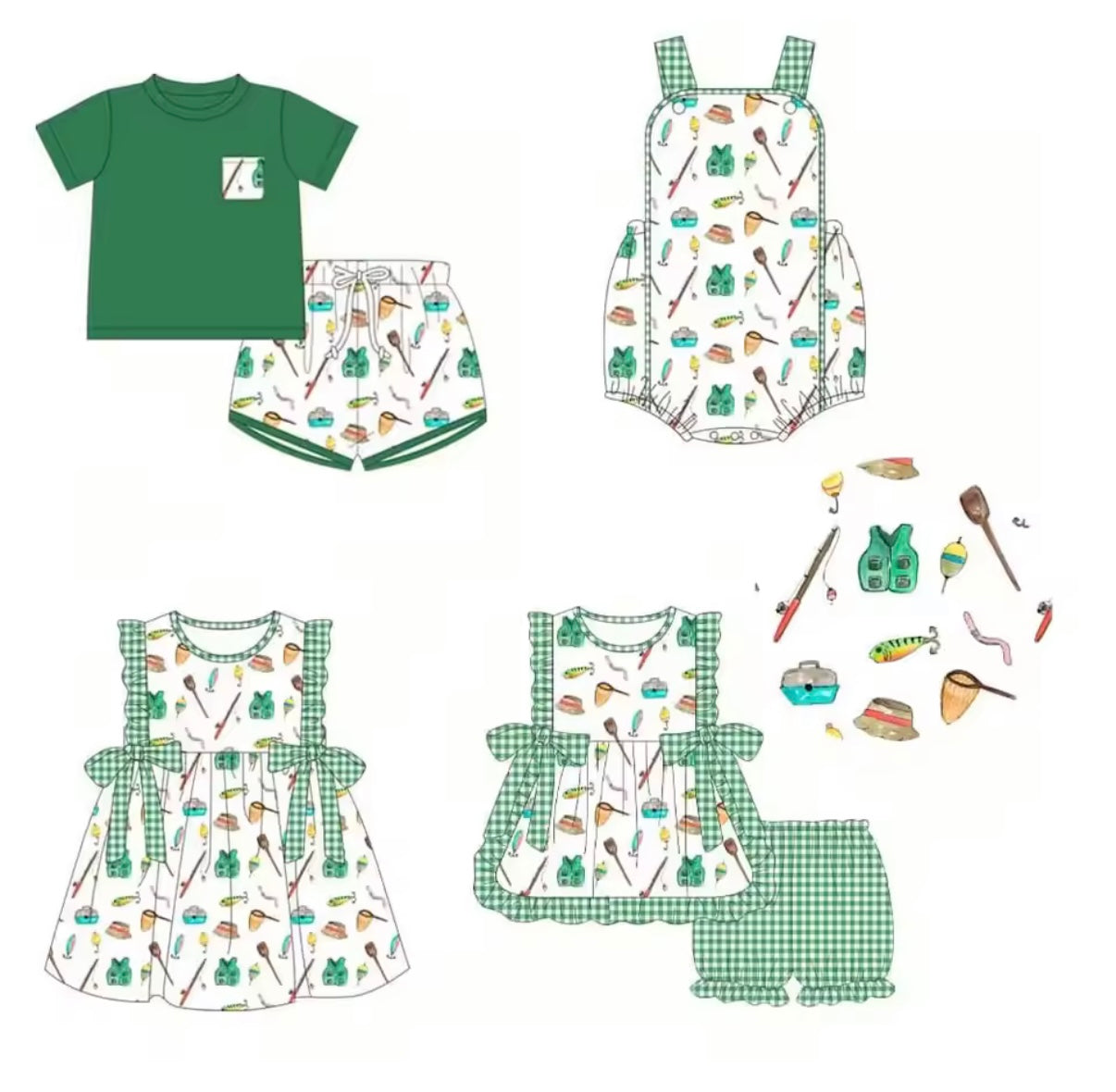 Fresh Catch Boutique Collection | Coordinated Kids Outfits